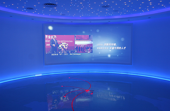 地产建设_大连软件园展示厅