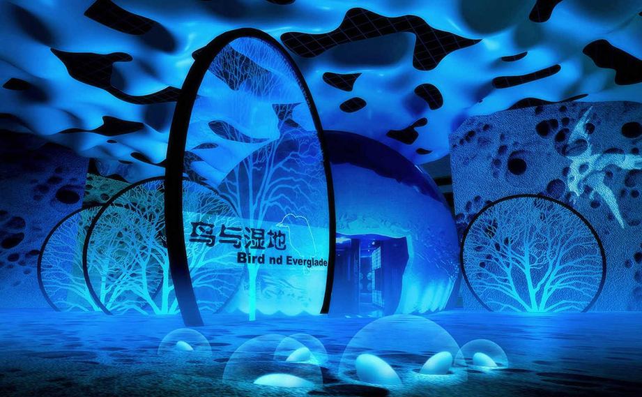 品牌展厅设计_秦皇岛鸟类博物馆